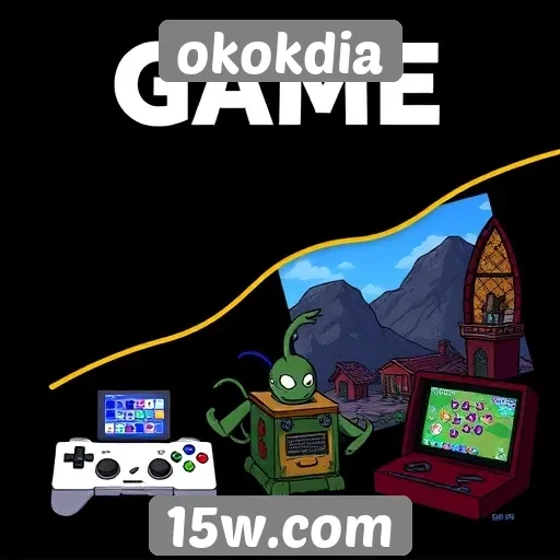 Análise da evolução de jogos no site okokdia